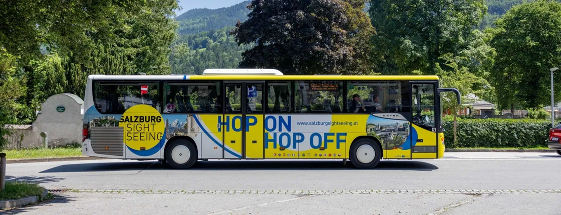 Salzburg hop-on-hop-off sightseeing bus tour