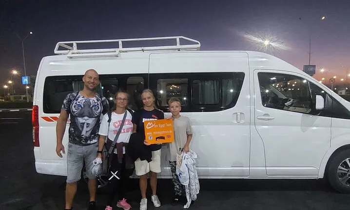 Hurghada:Airport private Fast familys transfer holiday to hotels