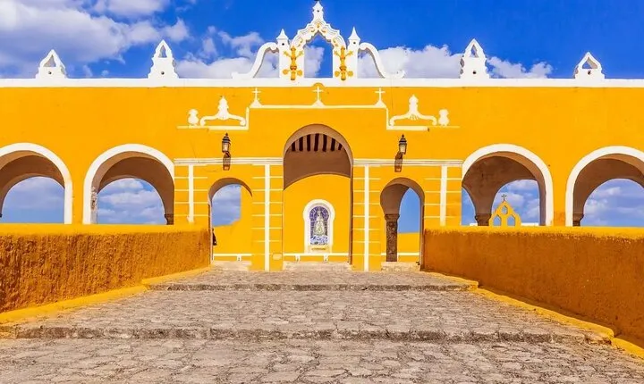 Private Excursion Izamal, Ruins & Cenote from Playa del Carmen