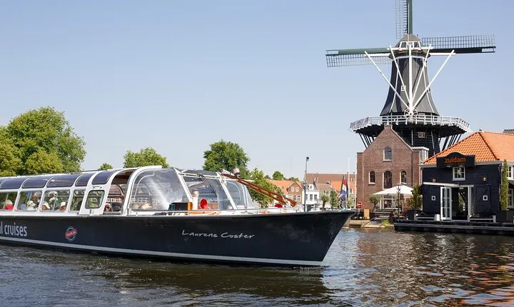 Haarlem: Canal Cruise Spaarne Mill to Mill