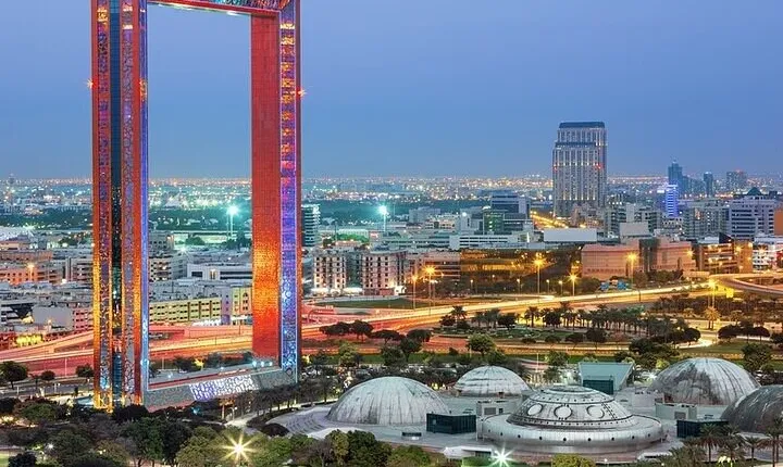 Dubai: Private Tour with Dubai Frame, Monorail & Abra Ride