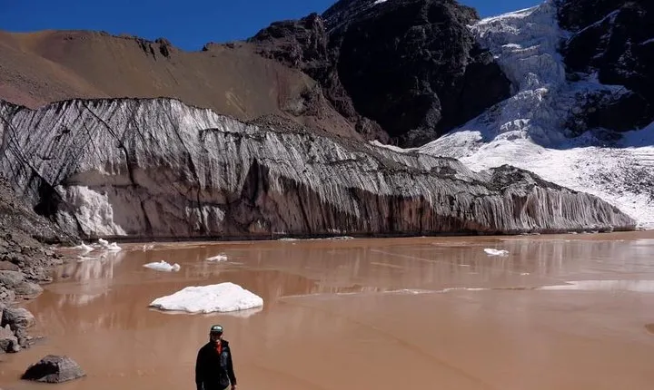 2-Day Private Glacier Hike and Hot-springs from Santiago, Carbon Neutral
