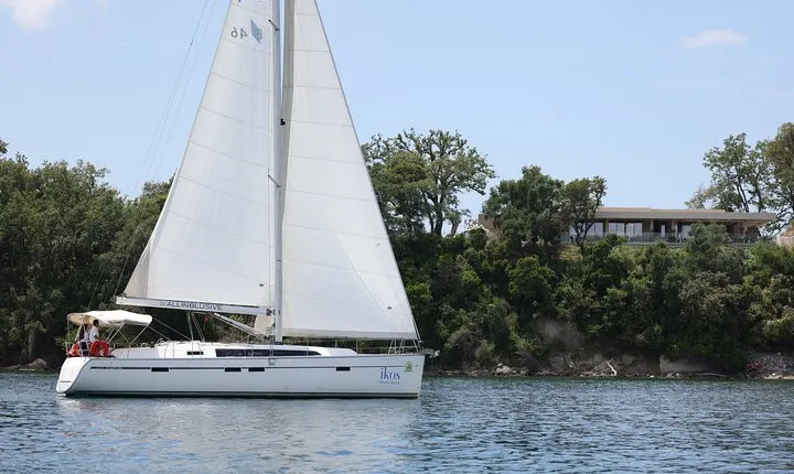Half Day Cruise on a Sailing Yacht in Corfu Island