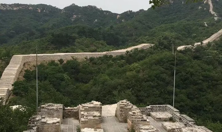 Hiking on the authentic and less crowded Great Wall plus Ming tombs in one day
