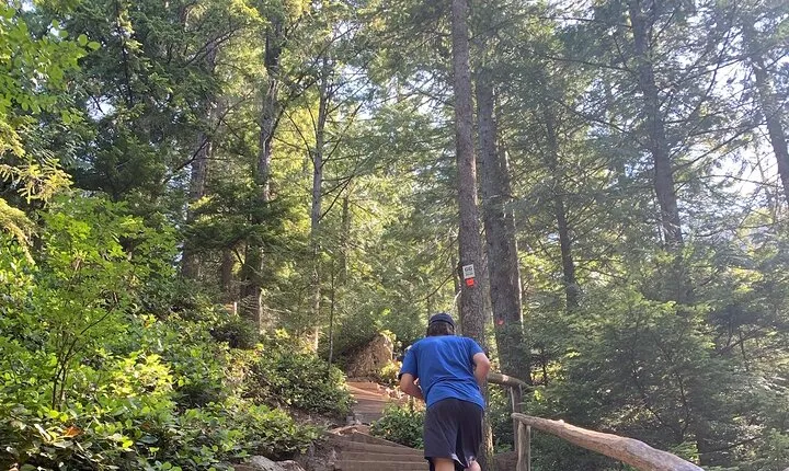 Vancouver's Natural Stair Master Workout, With Beach Walk