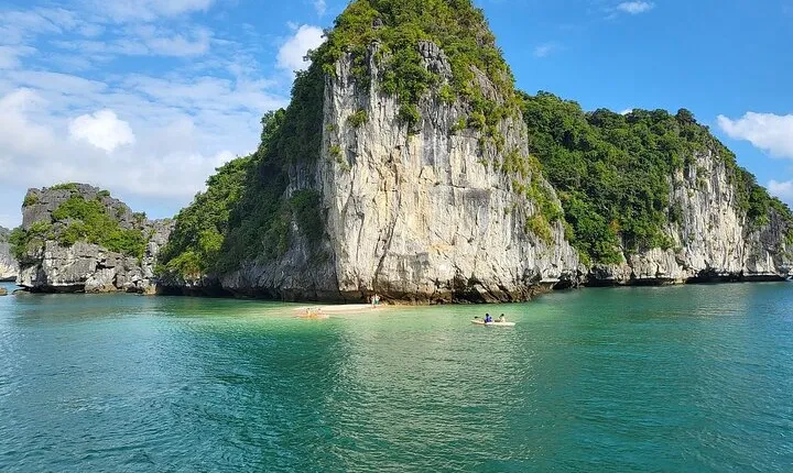 From Cat Ba Town: Full Day Luxury Lan Ha Bay Cruise Meal Included