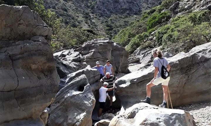PRIVATE Hiking Walking GORGE nearby Hersonissos CRETE