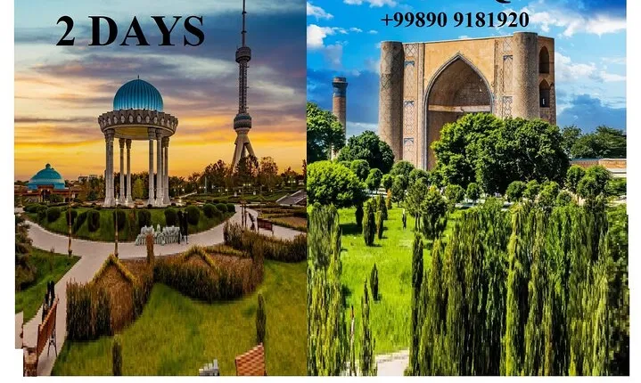 2 Days Tour (Tashkent & Samarqand) + Airport Transfer & Transport