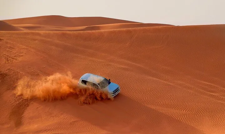 Doha Desert Safari: Dunebashing, Camel, Sandboarding & Inland Sea