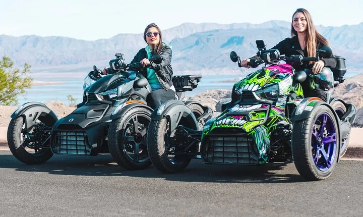 Private All Women's Red Rock Canyon Guided Tour On A CanAm Trike