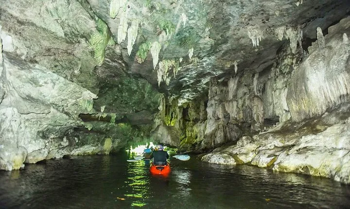 Full-Day Bor Thor Sea Cave Kayaking Adventure from Krabi
