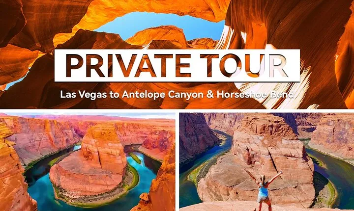 Private Tour: Las Vegas to Antelope Canyon & Horseshoe Bend