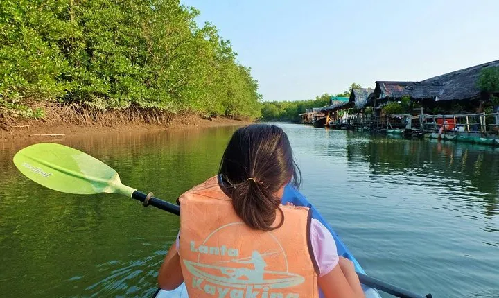 Lanta Mangrove Tour with Sea Cave Kayaking at Koh Talabeng