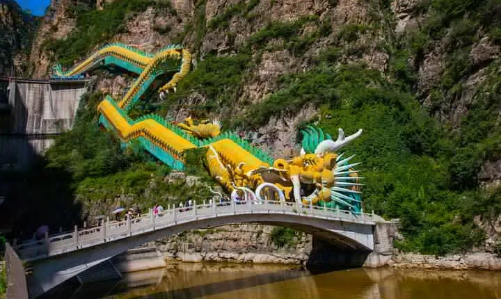 Private Longqing Gorge & Guyaju Cave Day Tour w/ Cruise Ride