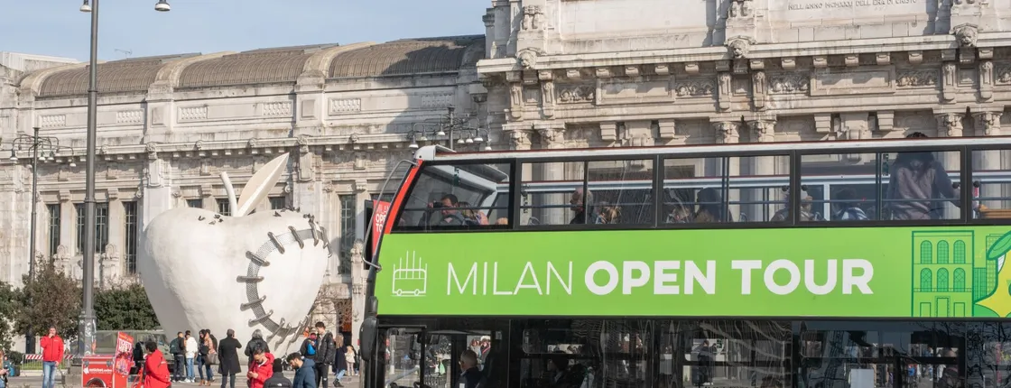 Open Bus Milano 24-hour Hop-on Hop-off 2 Lines Ticket