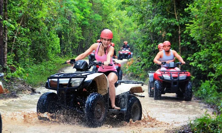 Cancun zip lines and Cenote