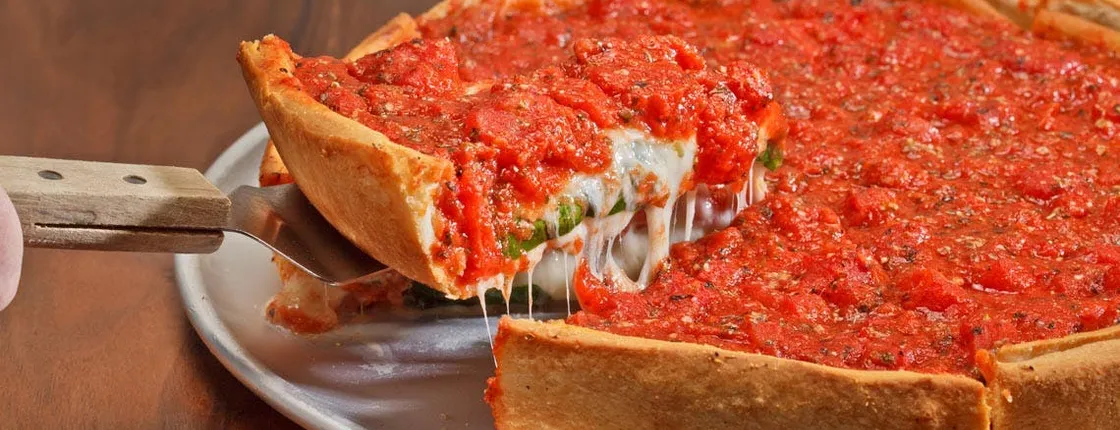 Signature dishes of Chicago bike tour