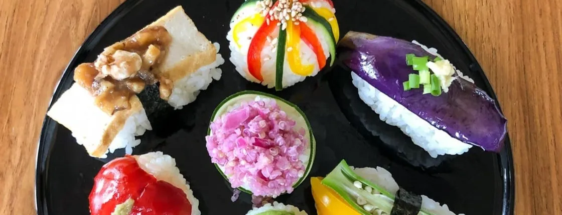 Vegan Style Sushi Making Class in Kanagawa
