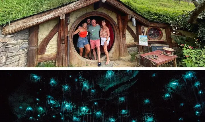 Hobbiton & Waitomo Caves Small-Group Tour W Lunch from Auckland