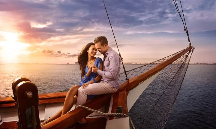 Romantic Lobster Dinner Cruise at Sunset
