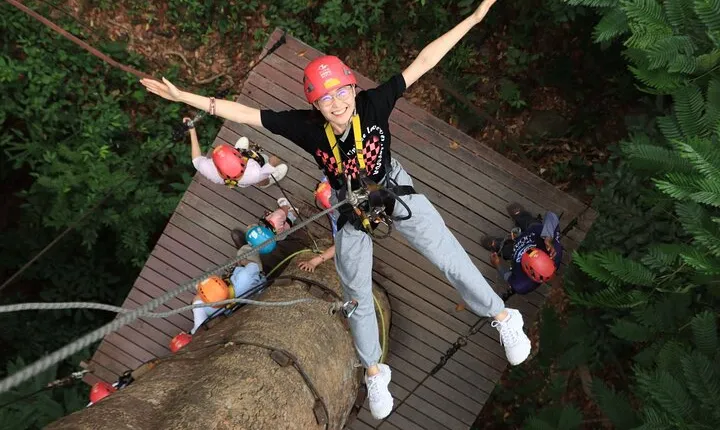 Hanuman World Zipline Adventure in Phuket's Lush Jungle