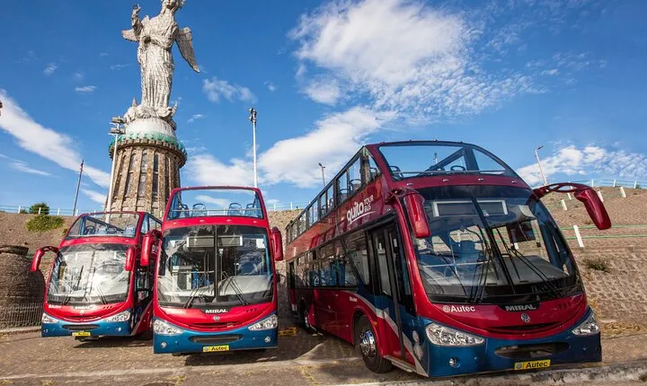Quito City Tour Double Decker Bus