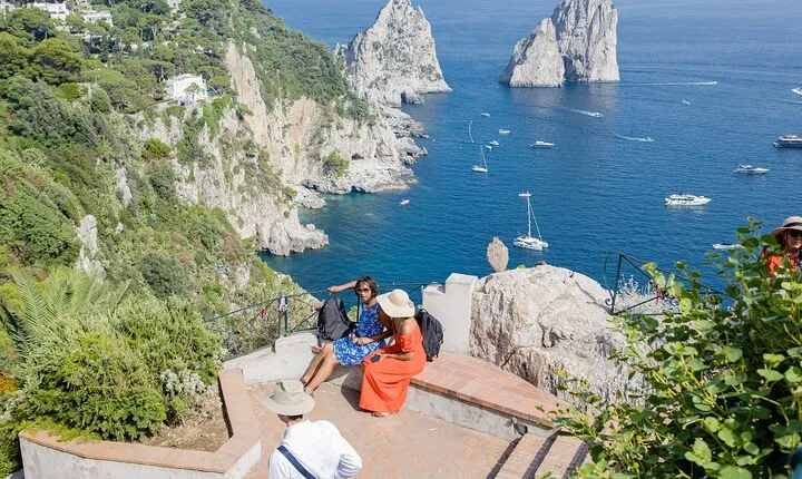 Capri and Blue Grotto Private Tour from Naples or Sorrento