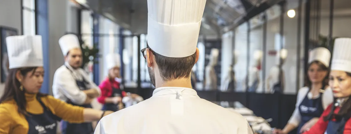 Cooking class Ferrandi at Galeries Lafayette Paris
