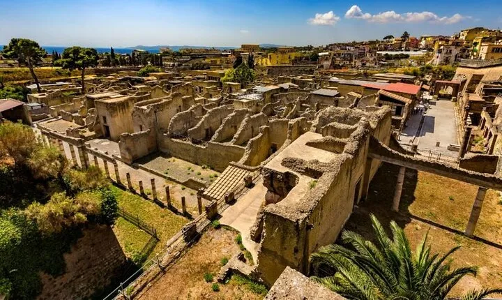 Herculaneum ruins and Naples Center Full Day Private Tour From Rome
