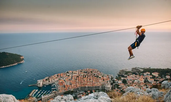 Sunset Zipline Dubrovnik Experience