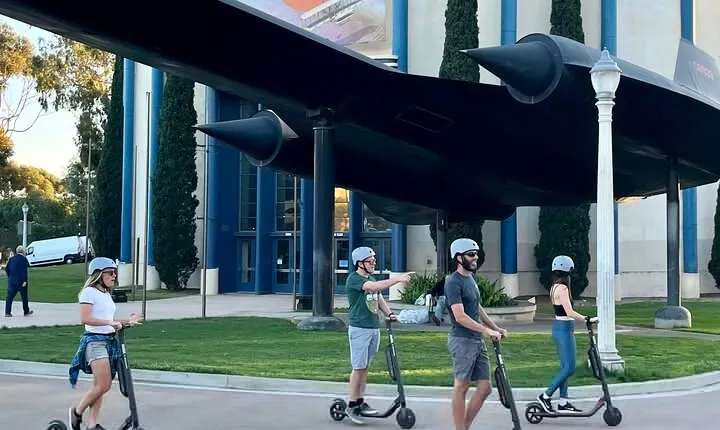 Balboa Park Electric Scooter Tour with Pictures