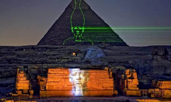 Sound and Light Show at Giza Pyramids