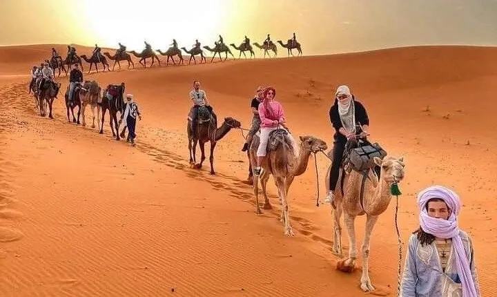 From Marrakech: 3-Day Tour To Fez Via-Desert merzouga