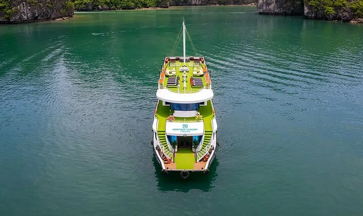 Halong Heritage Luxury Day Cruise from Hanoi