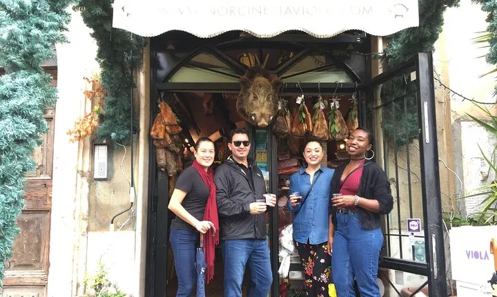 Rome Private Food Tour by Campo de Fiori and Trevi Fountain