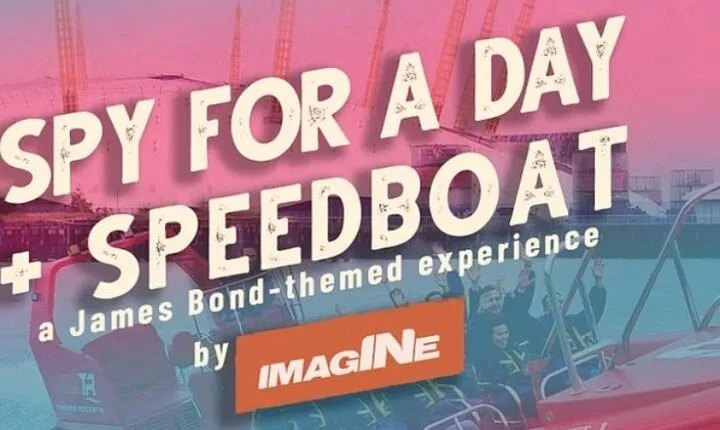 Spy for a day – A James Bond Speedboat Experience