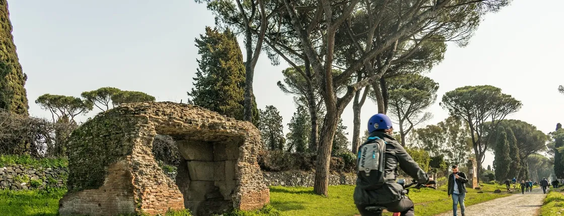 Appia Antica full day bike rental