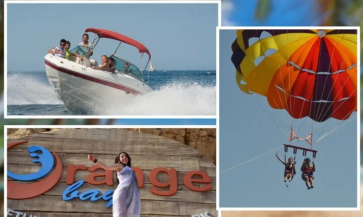 Speed Boat & Parasailing Adventure to Orange Island - Hurghada