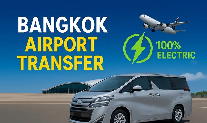 Private 100% Electric Transfer: Bangkok Airport Pickup/Drop-Off