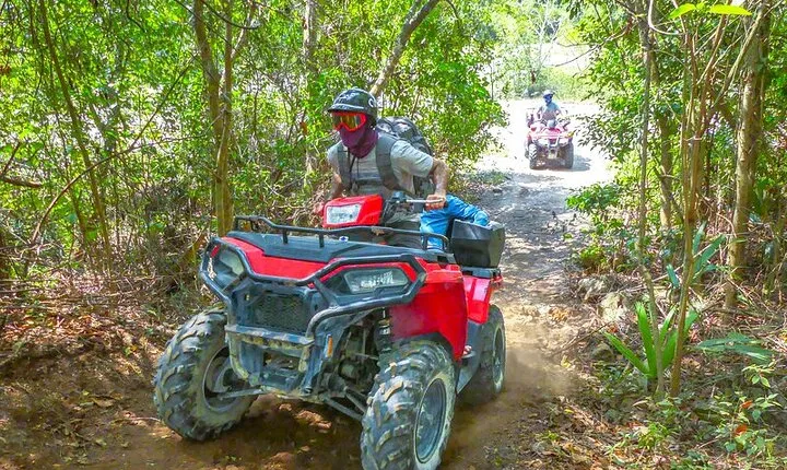  ATV 4×4+Snorkeling+Beach Club+ Lunch+Sabores de Cozumel