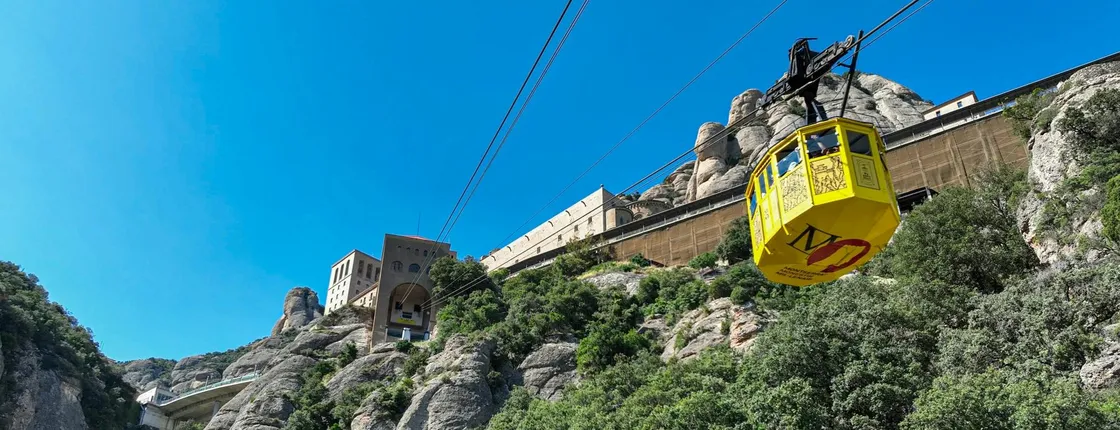 Aeri Montserrat cable car round-trip ticket