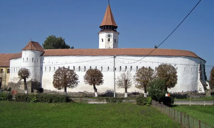 Dracula Castle.Prejmer Fortified Churches .Feldioara Castle from Brasov