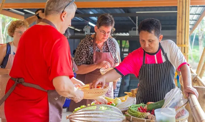 Khaolak Thai Culinary Cooking Class and Natural waterfall Escape