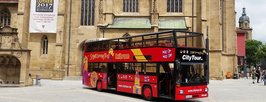 24-hour Heilbronn hop-on hop-off bus tour