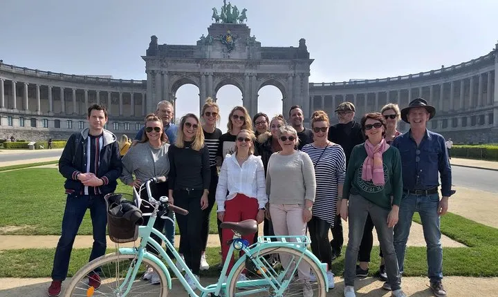 Lively Brussels Highlights Bike tour DUTCH