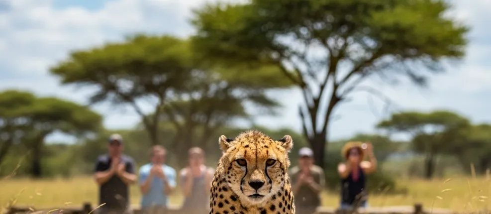 Ann Van Dyk Cheetah Centre Tour from Johannesburg or Pretoria