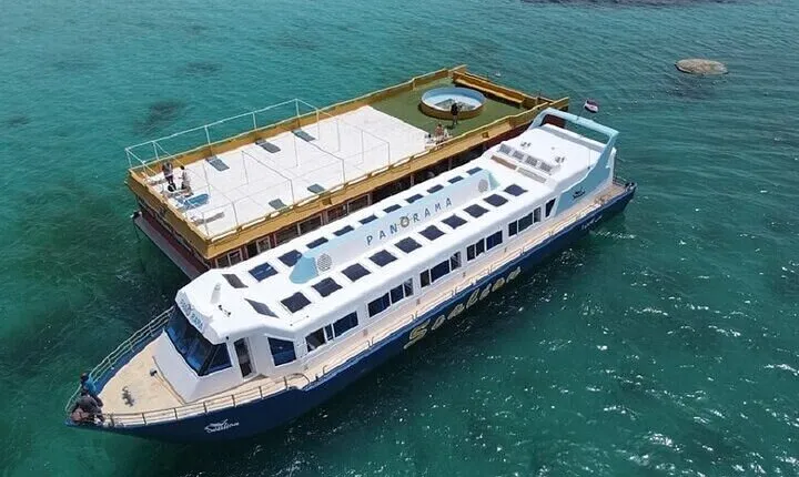 Panorama Semi Submarine Snorkeling Trip Swimming Pool - Hurghada