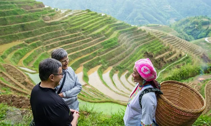 Mini Group: Longji Rice Terraced Fields and Minority Villages Tour