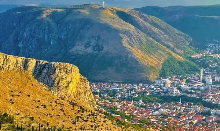 Panoramic hike around Mostar