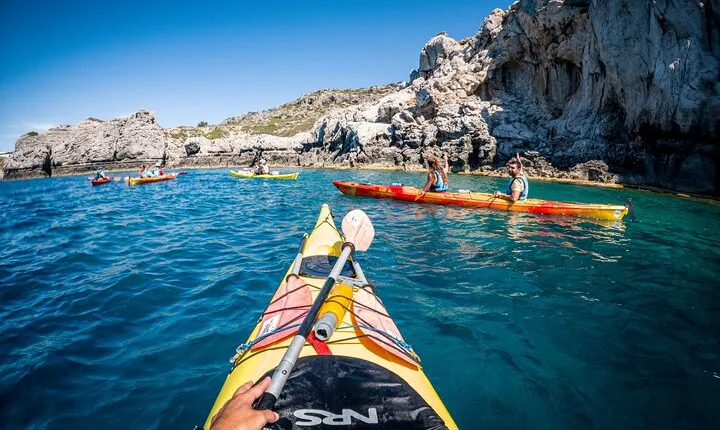 Rhodes Sea Kayaking Tour